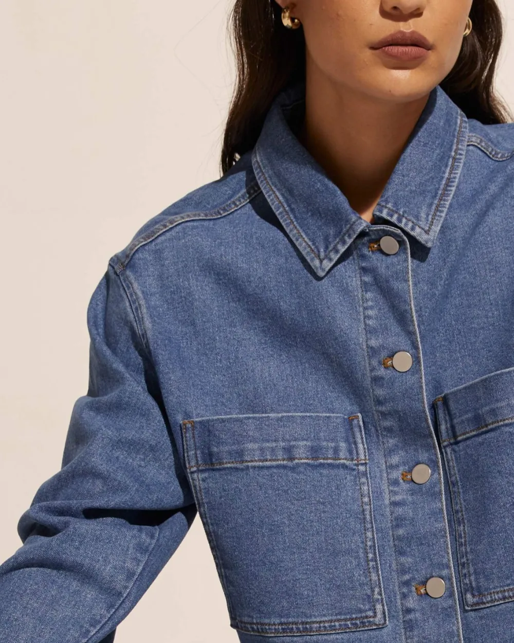 zoe kratzmann Fuse Jacket-Vintage Denim|Women Jackets