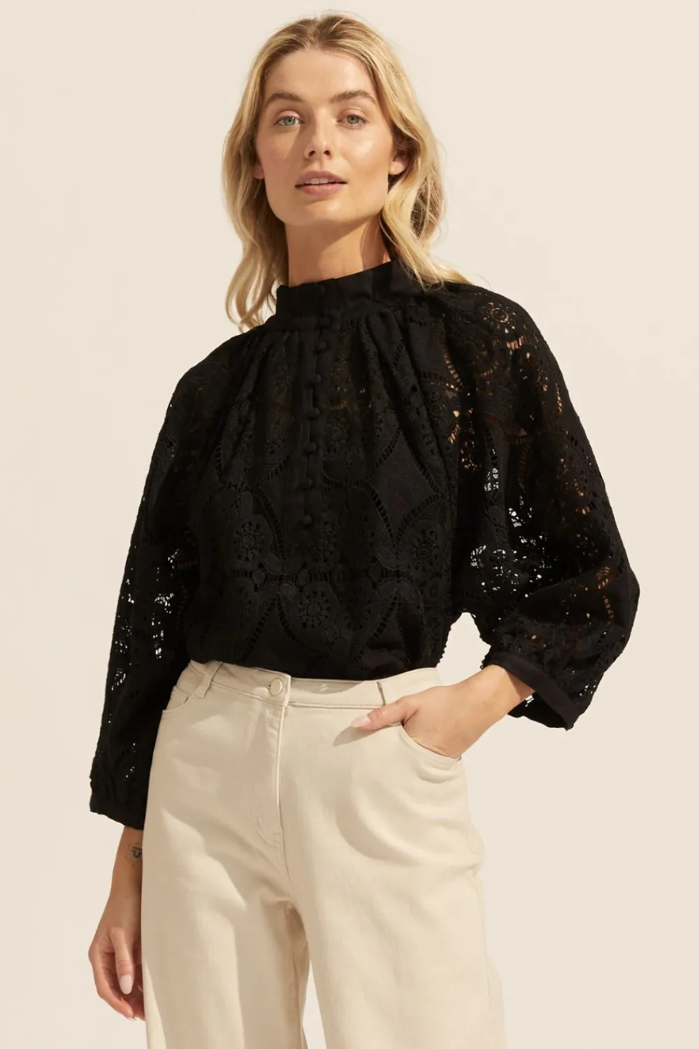 zoe kratzmann Fuse Top-Black|Women Tops