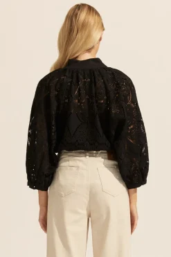 zoe kratzmann Fuse Top-Black|Women Tops