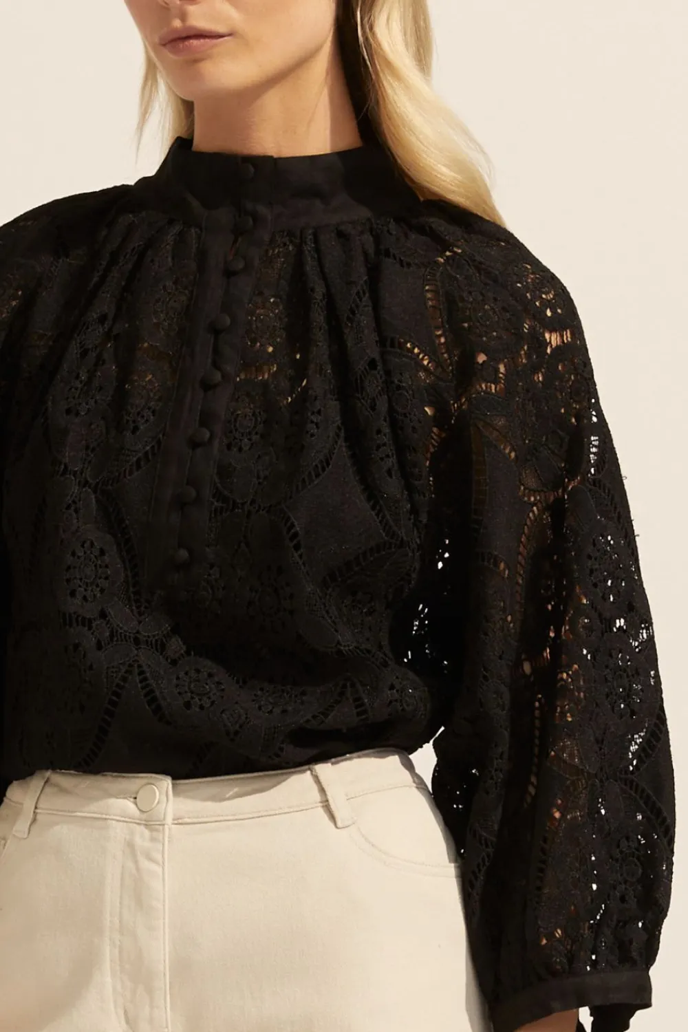 zoe kratzmann Fuse Top-Black|Women Tops