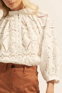 zoe kratzmann Fuse Top-Cream|Women Tops