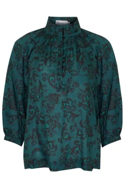 zoe kratzmann Fuse Top-Green Floral|Women Tops