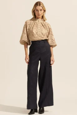 zoe kratzmann Fuse Top-Mushroom|Women Tops