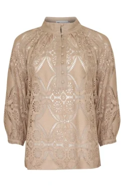 zoe kratzmann Fuse Top-Mushroom|Women Tops