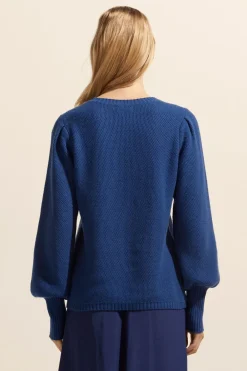 zoe kratzmann Gather Knit-Kingfisher|Women Knitwear