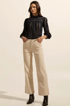 zoe kratzmann Glimpse Top-Indigo|Women Tops