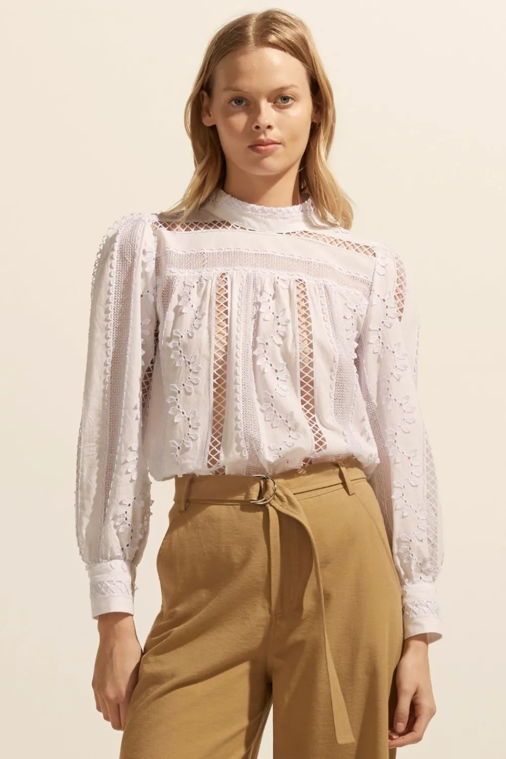 zoe kratzmann Glimpse Top-Porcelain|Women Tops