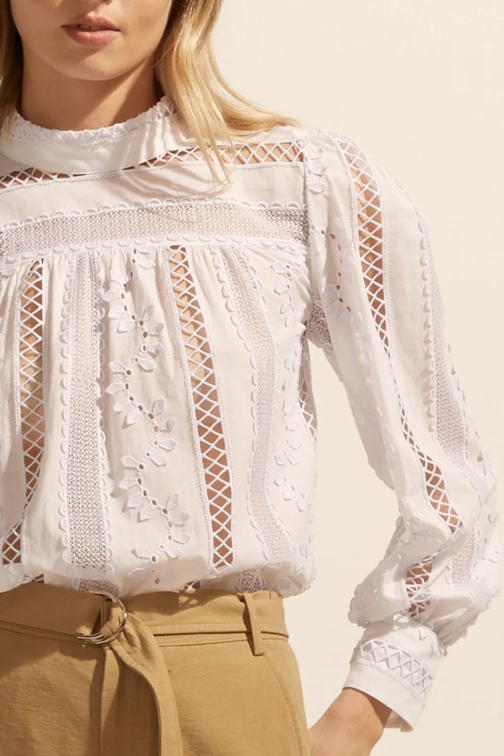 zoe kratzmann Glimpse Top-Porcelain|Women Tops
