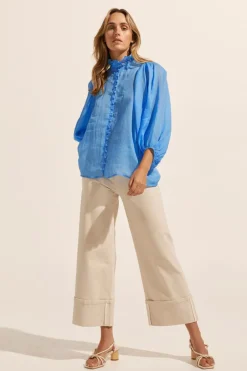 zoe kratzmann Grant Top-Peacock|Women Tops