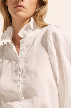 zoe kratzmann Grant Top-Porcelain|Women Tops