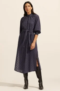 zoe kratzmann Halcyon Dress-Indigo|Women Dresses