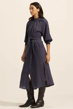 zoe kratzmann Halcyon Dress-Indigo|Women Dresses