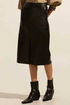 zoe kratzmann Halt Skirt-Black|Women Bottoms