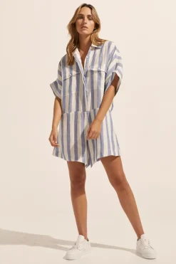 zoe kratzmann Heed Jumpsuit-Wide Ocean|Women Dresses