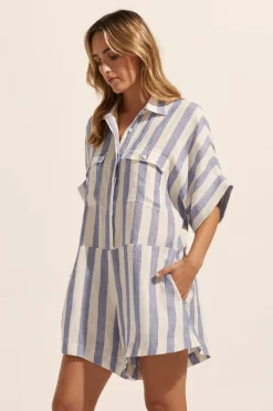 zoe kratzmann Heed Jumpsuit-Wide Ocean|Women Dresses