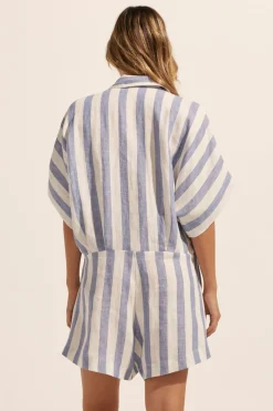 zoe kratzmann Heed Jumpsuit-Wide Ocean|Women Dresses