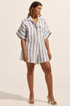 zoe kratzmann Heed Jumpsuit-Wide Ocean|Women Dresses