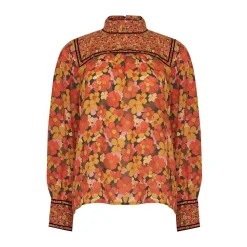 zoe kratzmann Horizen Top-Sunset Floral|Women Tops