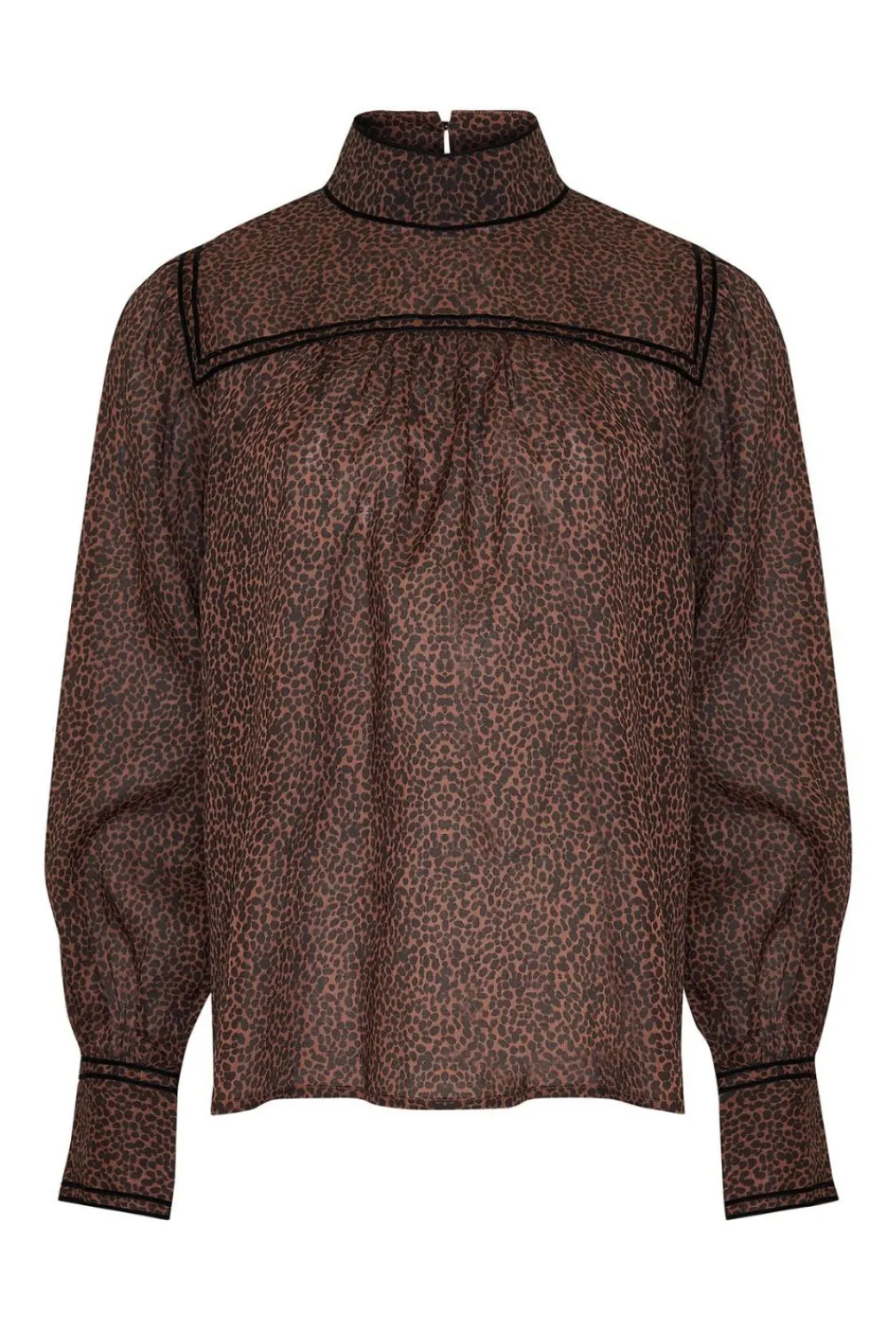 zoe kratzmann Horizen Top-Toast Leopard|Women Tops