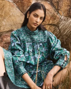 zoe kratzmann Imprint Dress-Juniper Floral|Women Dresses