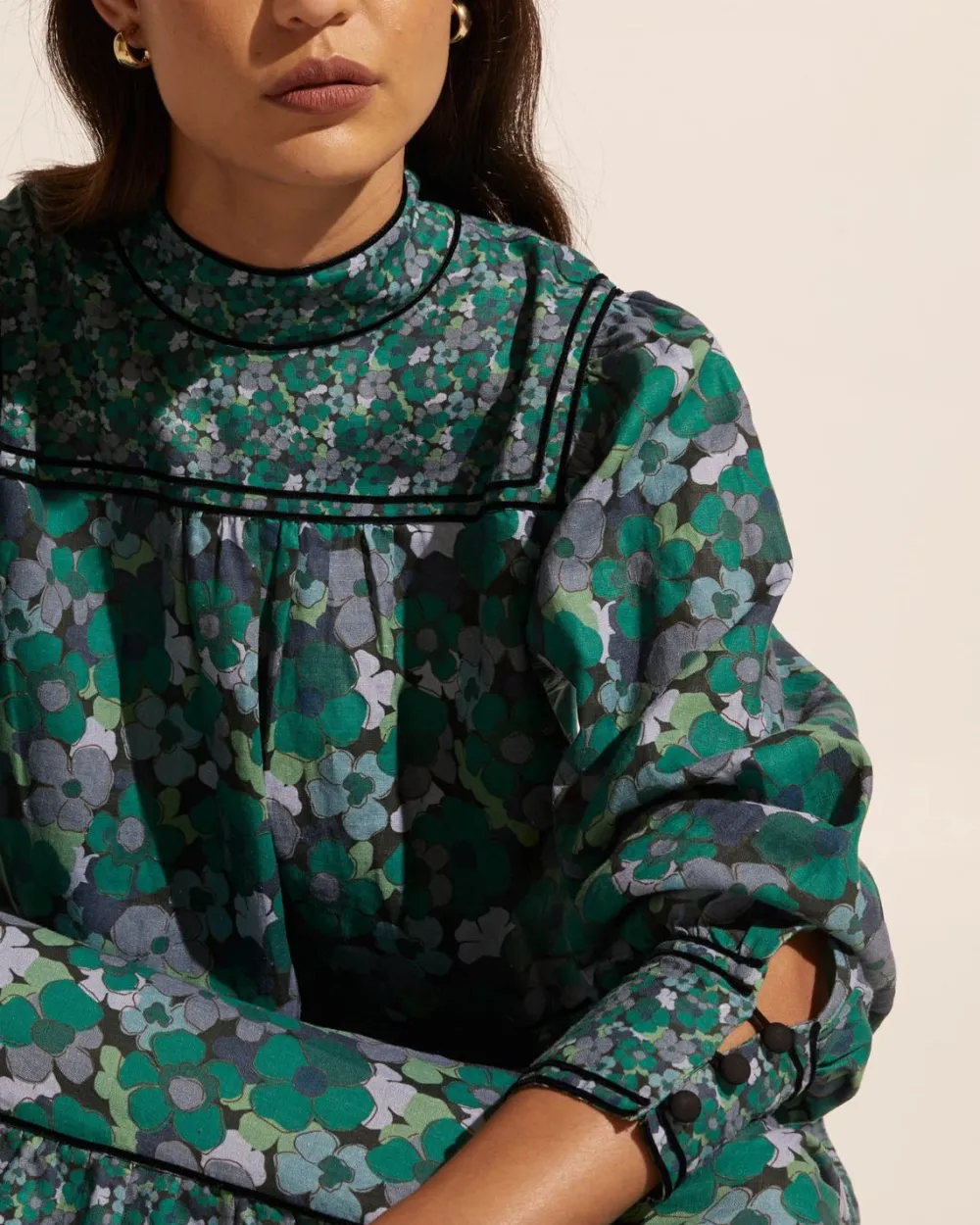 zoe kratzmann Imprint Dress-Juniper Floral|Women Dresses