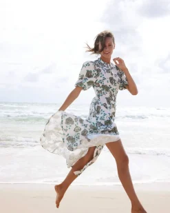 zoe kratzmann Impulse Dress-Sage Botanic|Women Dresses