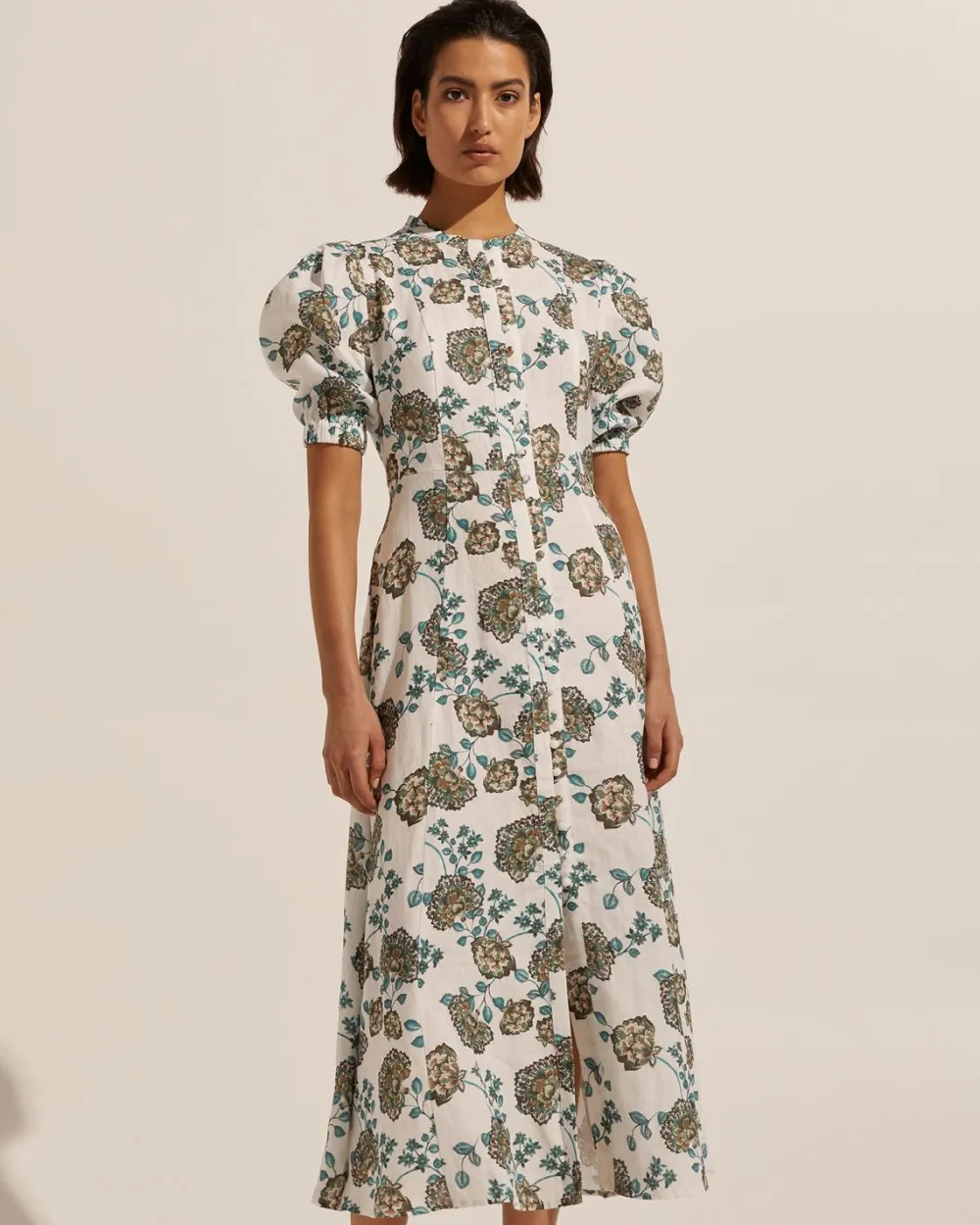 zoe kratzmann Impulse Dress-Sage Botanic|Women Dresses