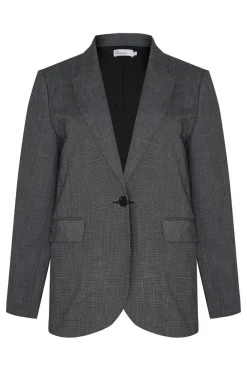 zoe kratzmann Index Jacket-Charcoal Mini|Women Jackets