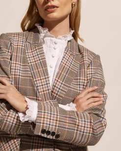 zoe kratzmann Index Jacket-Musk Check|Women Jackets