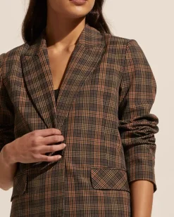 zoe kratzmann Index Jacket-Toasted Check|Women Jackets