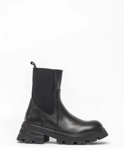 zoe kratzmann Inset Boot-Black Leather|Women Boots