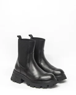 zoe kratzmann Inset Boot-Black Leather|Women Boots