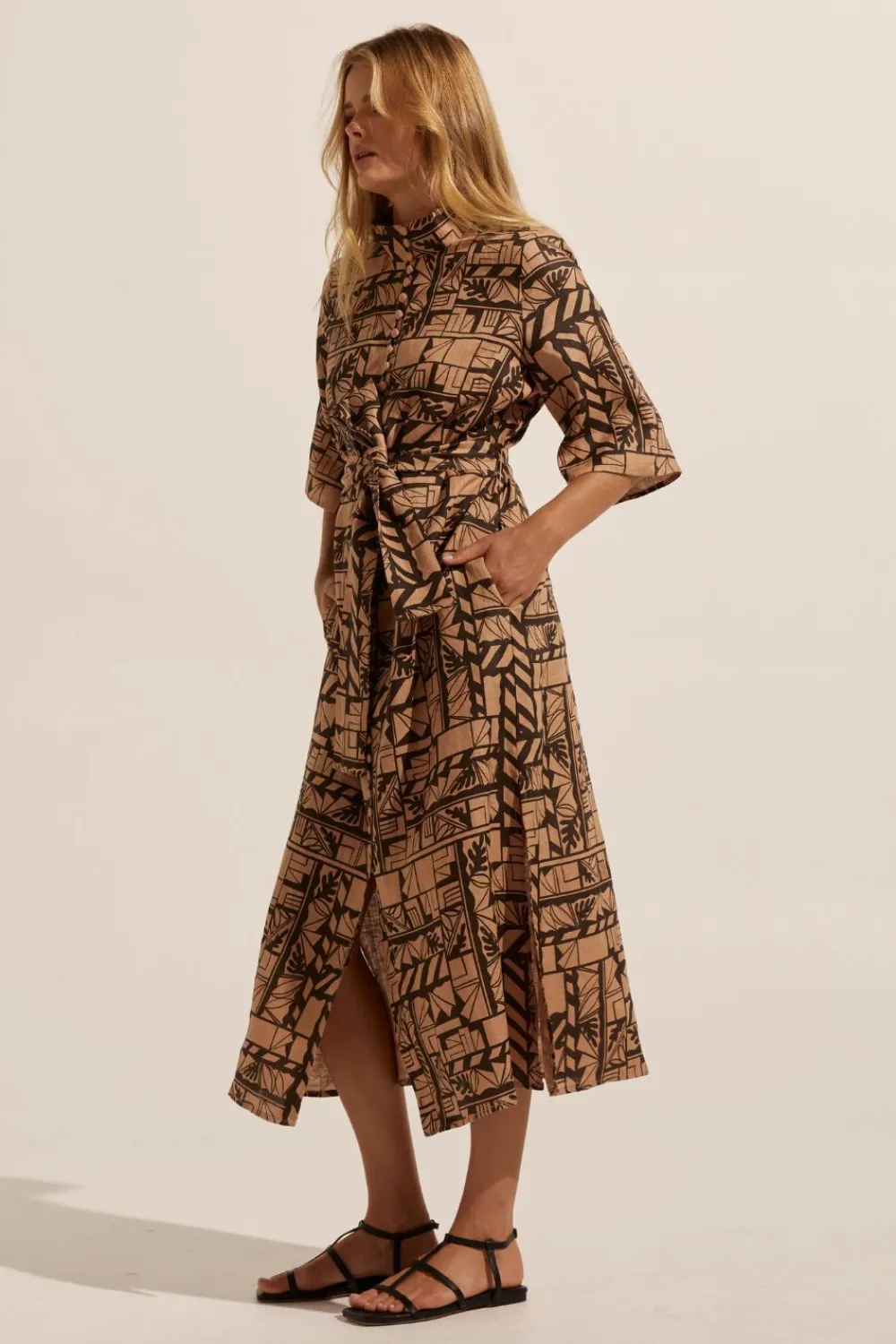 zoe kratzmann Insight Dress-Matisse Choc|Women Dresses