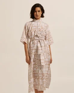 zoe kratzmann Insight Dress-Matisse Stone|Women Dresses