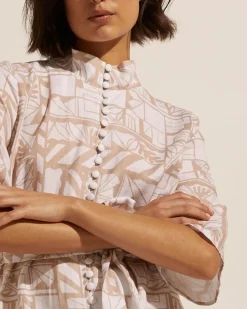 zoe kratzmann Insight Dress-Matisse Stone|Women Dresses