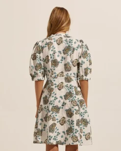 zoe kratzmann Intent Dress-Sage Botanic|Women Dresses