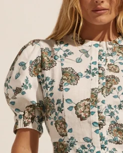zoe kratzmann Intent Dress-Sage Botanic|Women Dresses