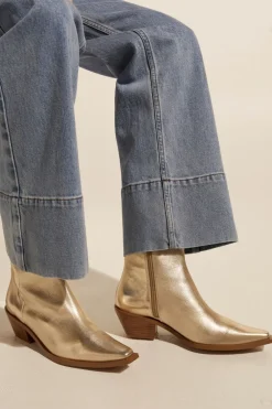 zoe kratzmann Intimation Boot-Metallic|Women Boots