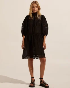 zoe kratzmann Intrigue Dress-Black|Women Dresses