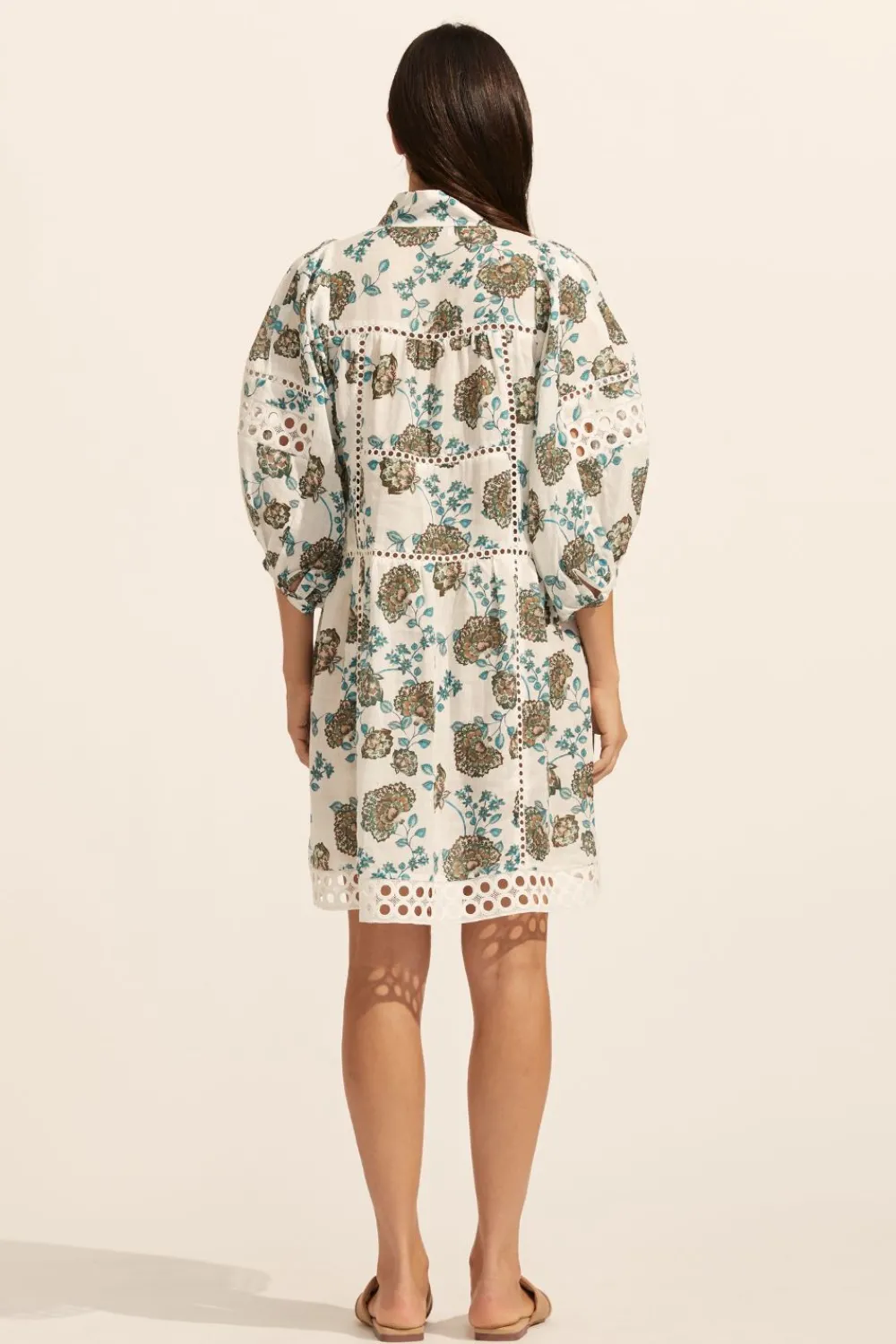 zoe kratzmann Intrigue Dress-Sage Botanic|Women Dresses