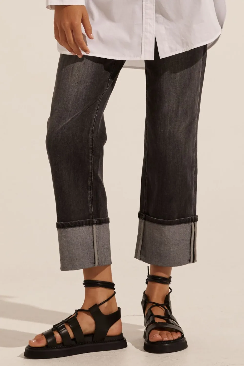 zoe kratzmann Journey Jean-Washed Black|Women Bottoms