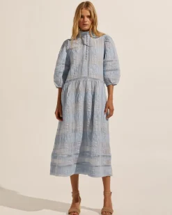zoe kratzmann Liberty Dress-Sky|Women Dresses