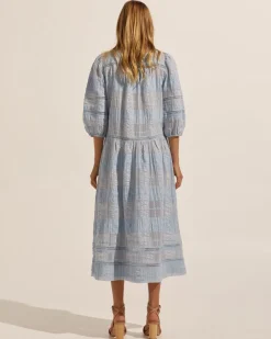 zoe kratzmann Liberty Dress-Sky|Women Dresses