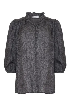 zoe kratzmann Lilt Top-Graphite Leopard|Women Tops