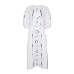 zoe kratzmann Limbo Dress-Azure Embroid|Women Dresses