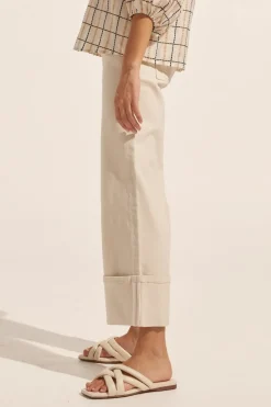 zoe kratzmann Limit Pant-Stone|Women Bottoms