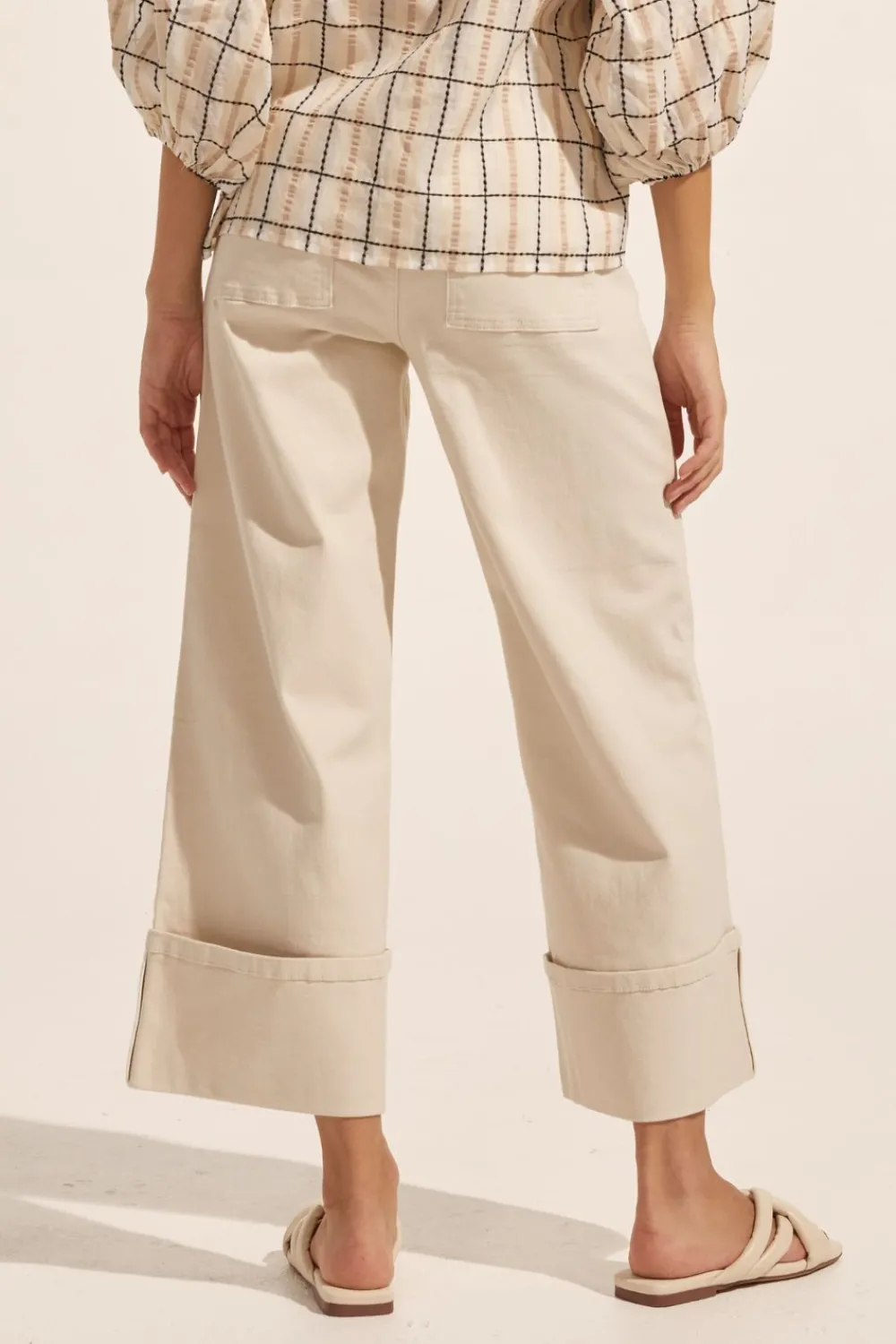 zoe kratzmann Limit Pant-Stone|Women Bottoms