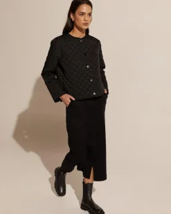 zoe kratzmann Loft Skirt-Black Denim|Women Bottoms