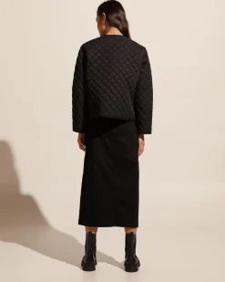 zoe kratzmann Loft Skirt-Black Denim|Women Bottoms