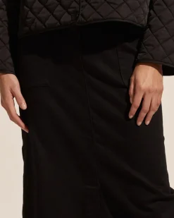 zoe kratzmann Loft Skirt-Black Denim|Women Bottoms